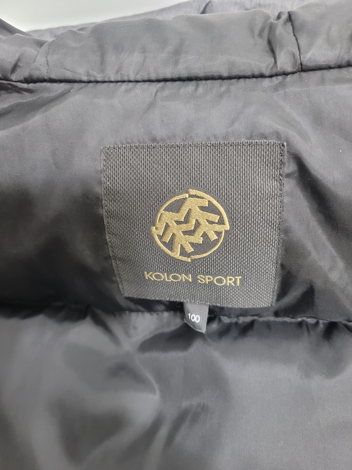 KOLON 코오롱 후드 다운 패딩 자켓 / 여 100 (남 95) 그레이 상품이미지8