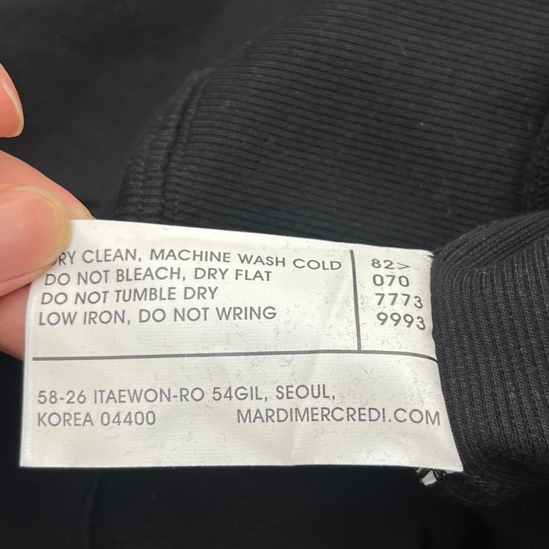 마르디 메크르디 여성 맨투맨 (FREE) 상품이미지4