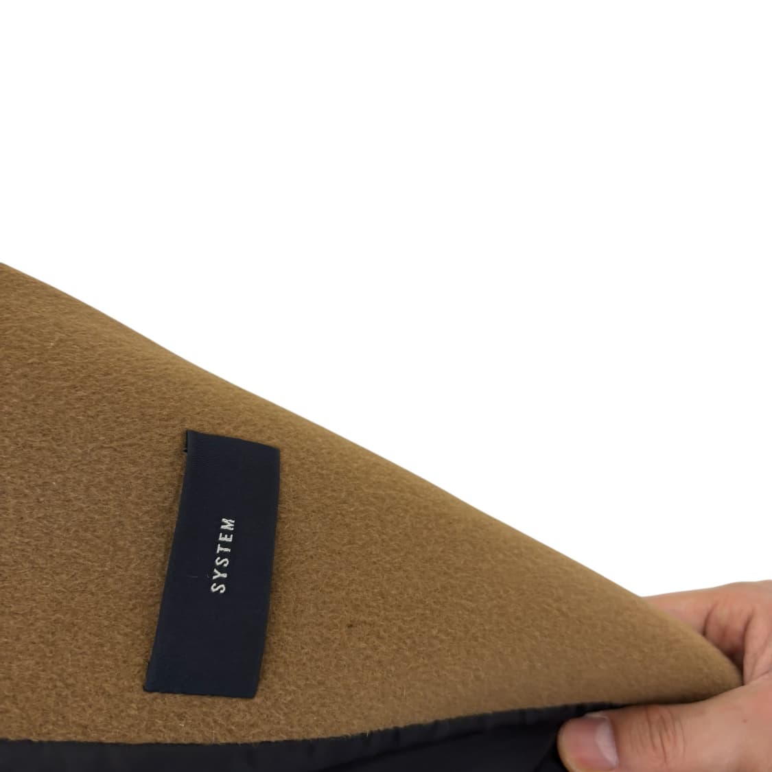 시스템 울 캐시미어 더블 코트 베이지 66 상품이미지4