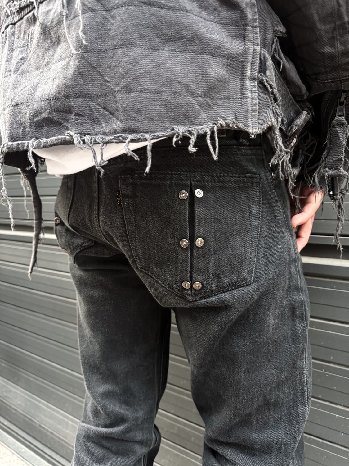 CELT&COBRA – Black Denim Pants 상품이미지5