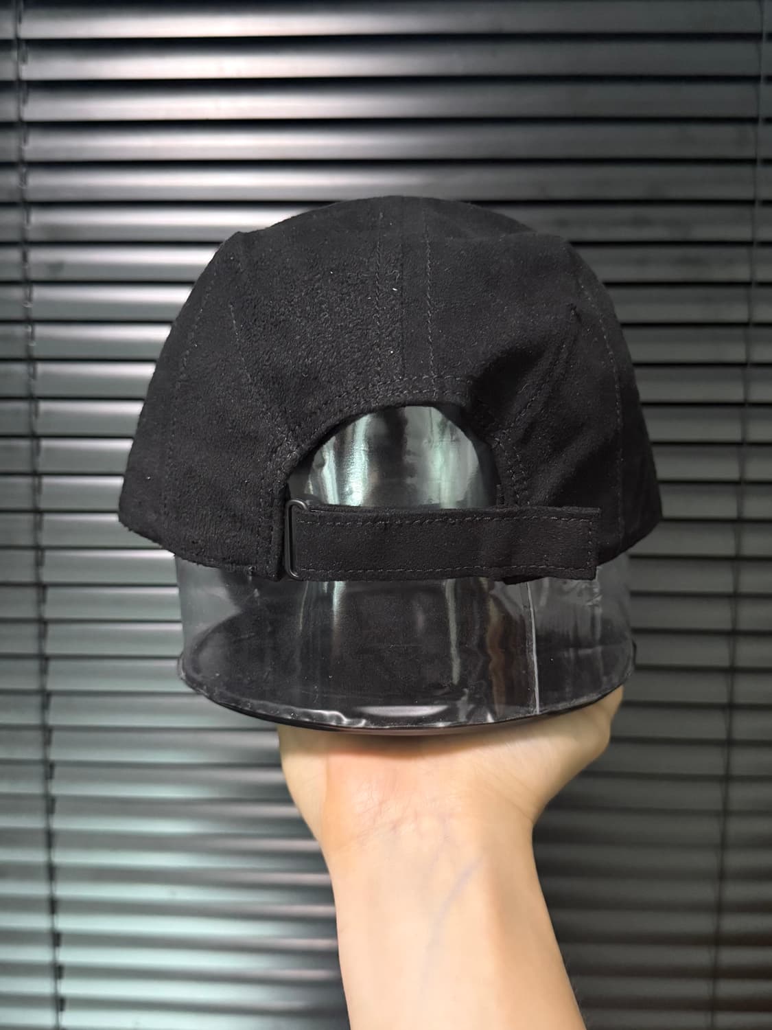 Y-3 y3 와이쓰리 요지야마모토 블랙 스웨이드 언컨스트럭티드 볼캡 모자 상품이미지5