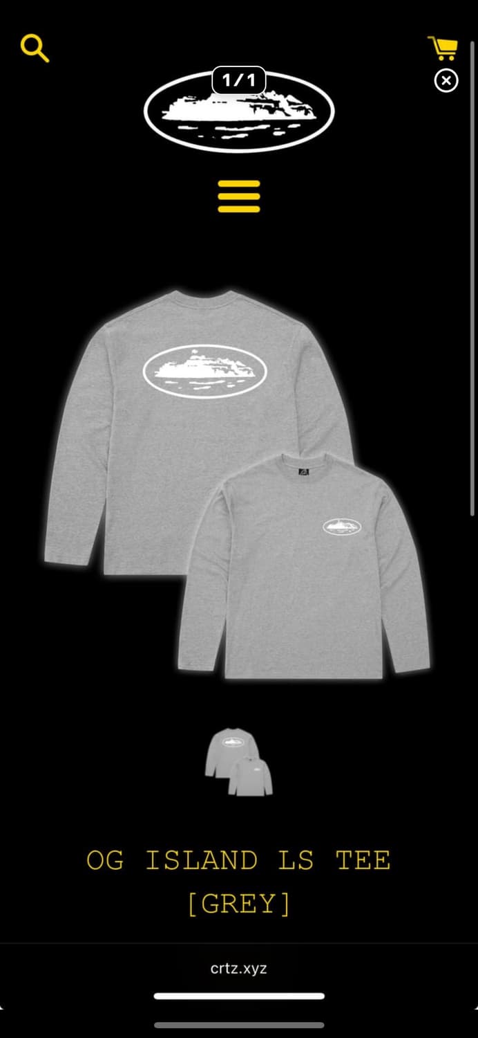 오리지널 아일랜드 롱슬리브 상품이미지1