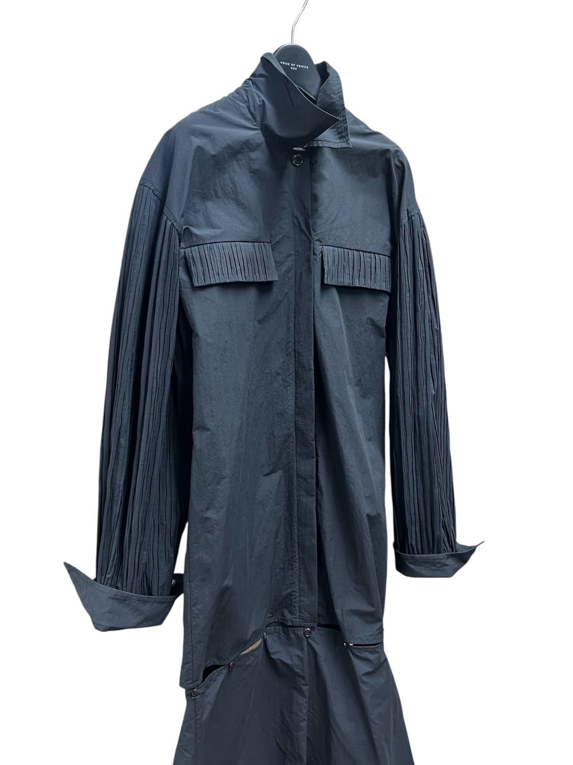 나누슈카 아코디언 슬리브 2in1 셔츠/롱 원피스 상품이미지2