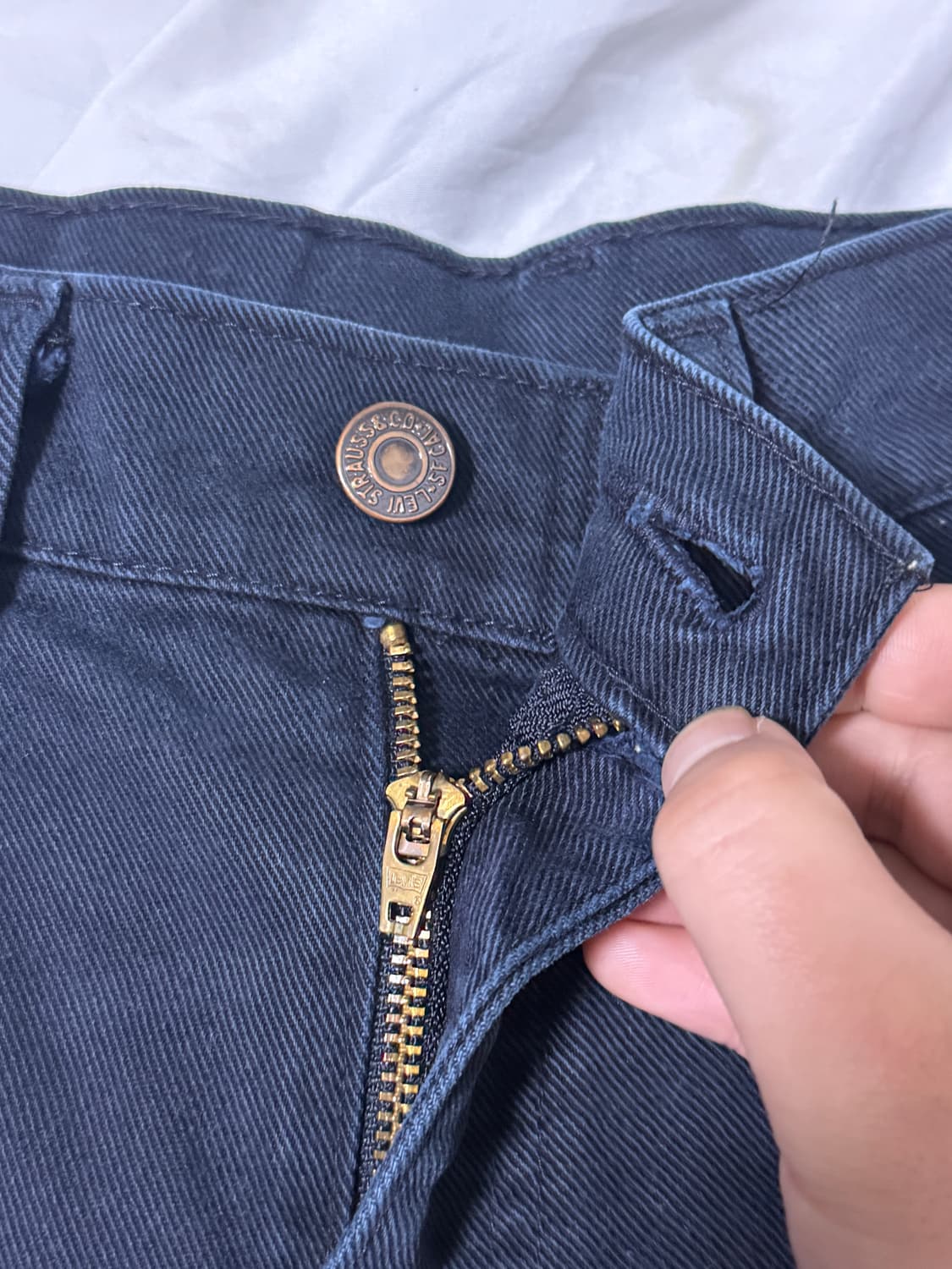 90s 리바이스 517 블랙 부츠컷 팬츠 상품이미지4