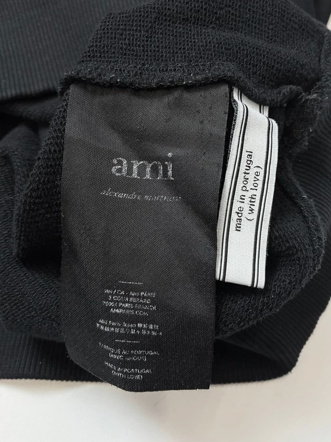 아미 AMI 하트 로고 반팔 맨투맨 PN4602 상품이미지8