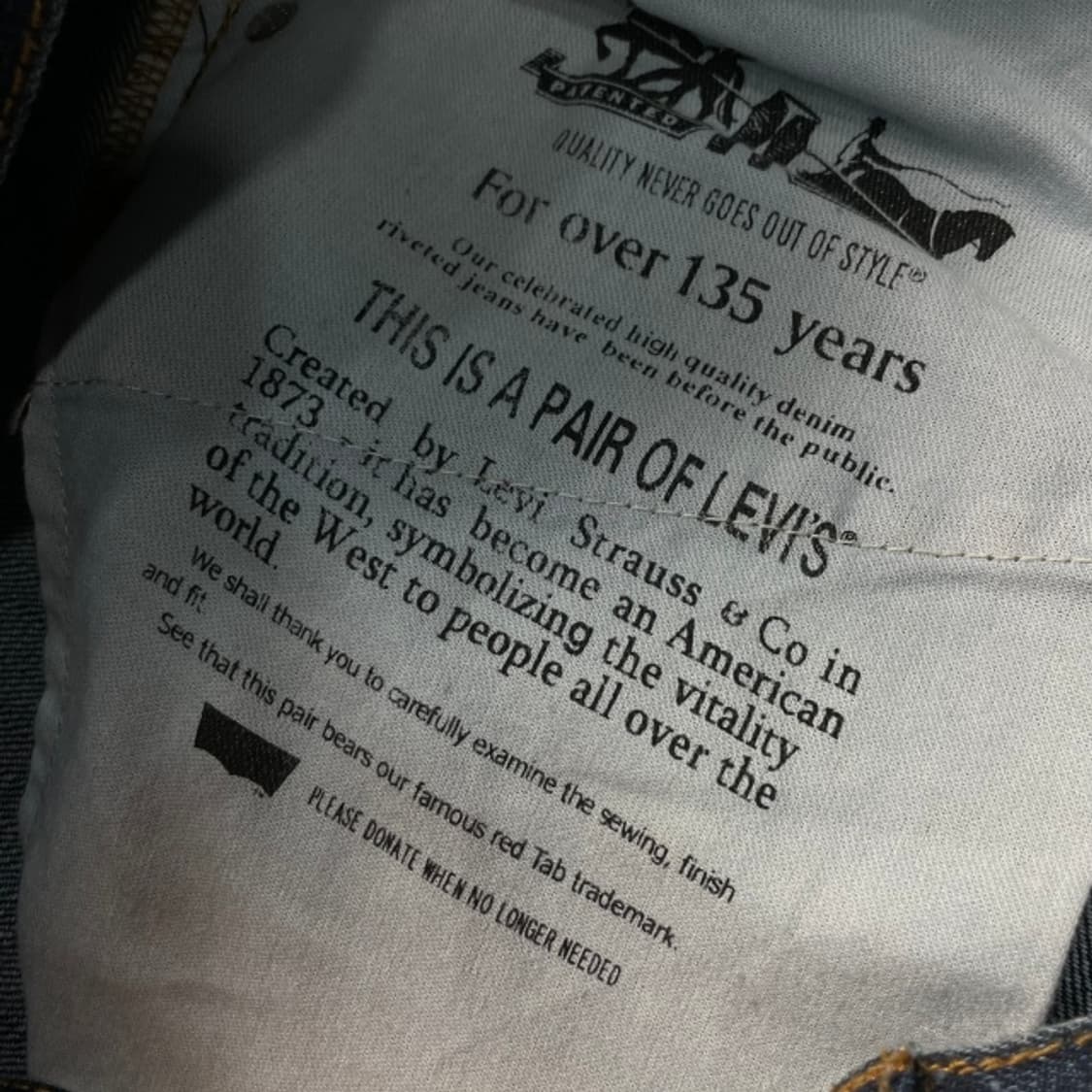 35 리바이스 514 청바지 상품이미지3