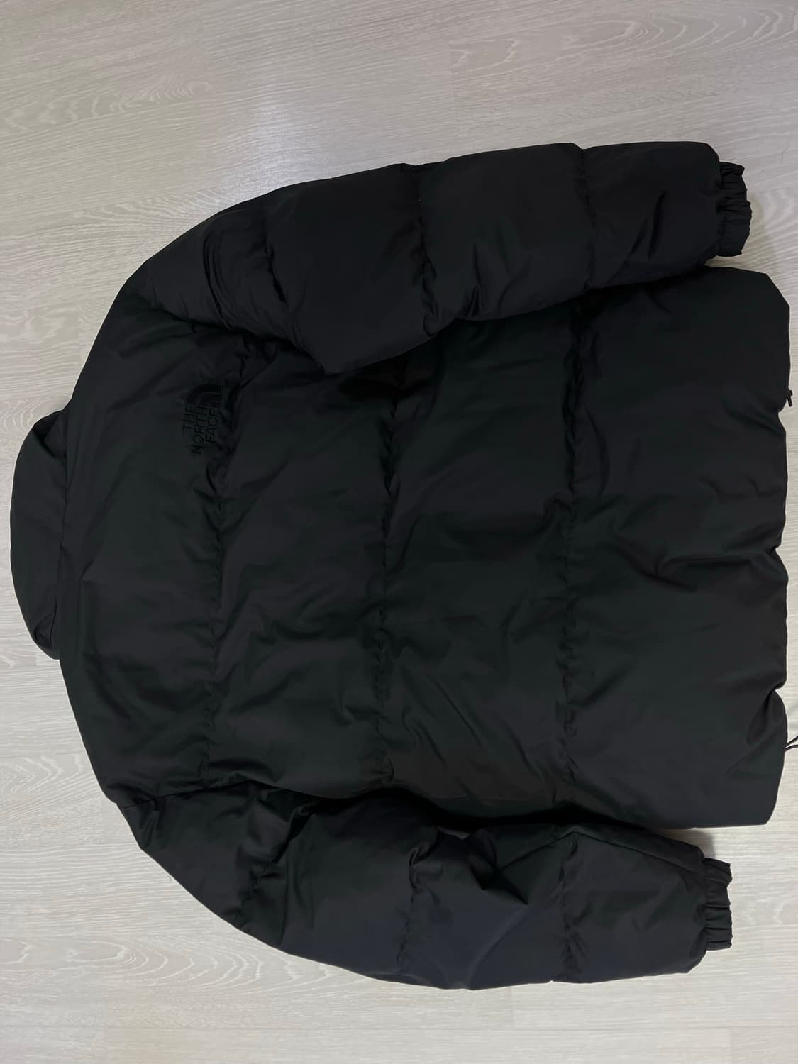 노스페이스 올블랙 티볼에어 패딩 100 상품이미지2