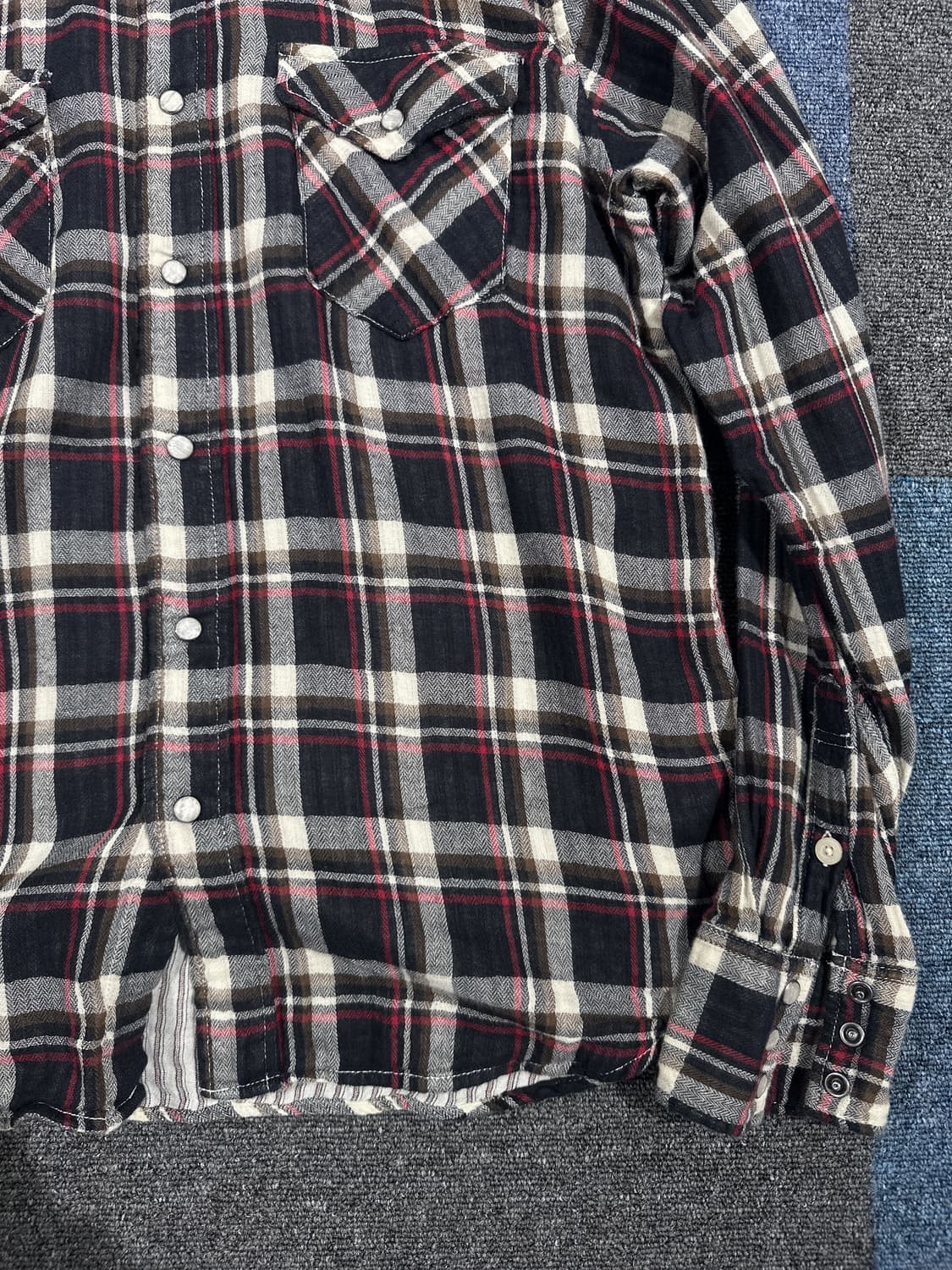 크래프트 워크 체크셔츠 상품이미지2