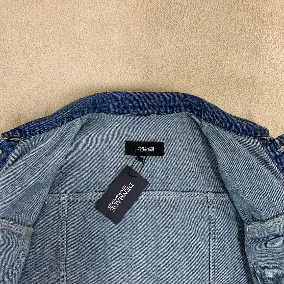 [새상품] 덴메이드 데님자켓(L)남자 청자켓 남성자켓 상품이미지8