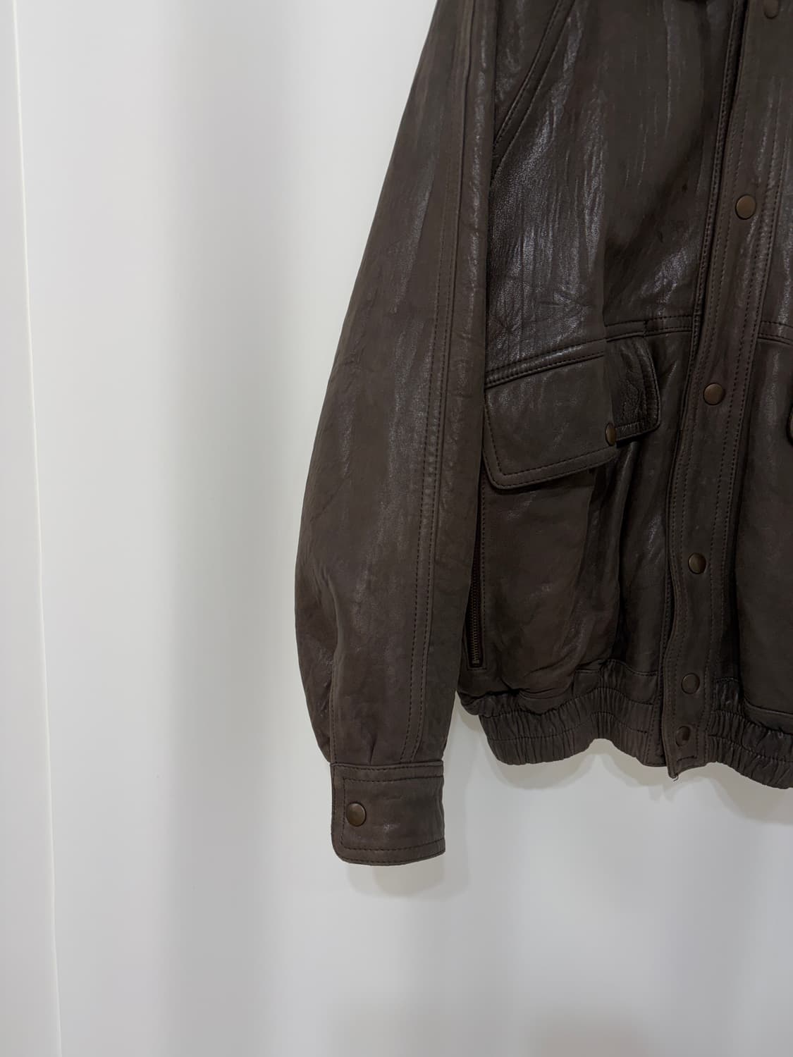 vintage leather jacket 상품이미지4