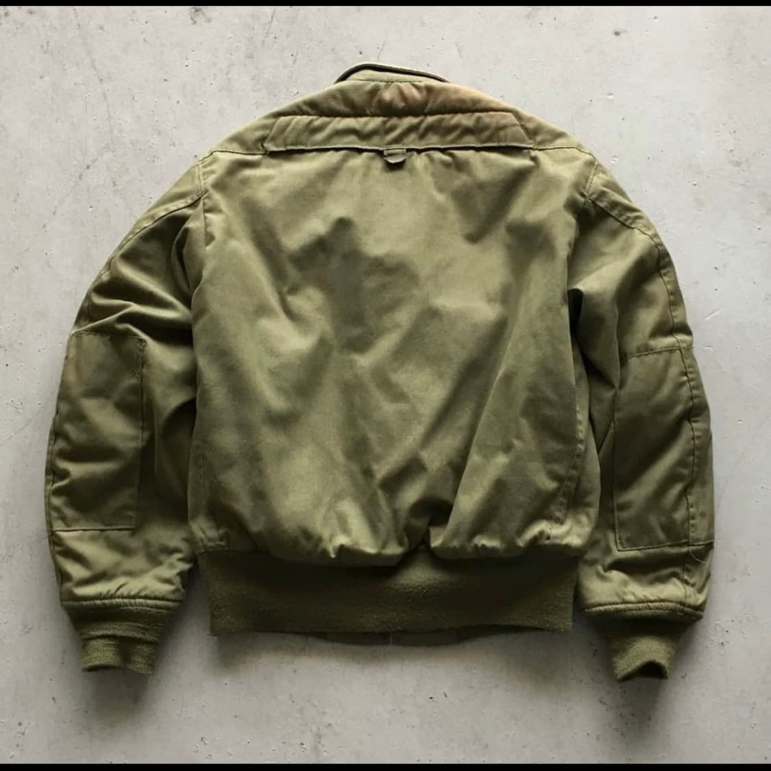 ALPHA INDUSTRIES 80년대 CVC 항공점퍼 상품이미지5