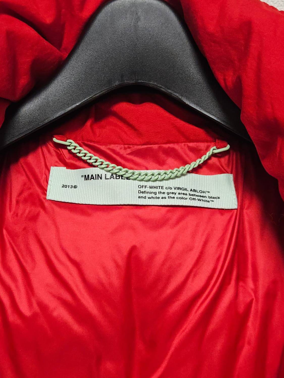 오프화이트 18FW 숏패딩  상품이미지6