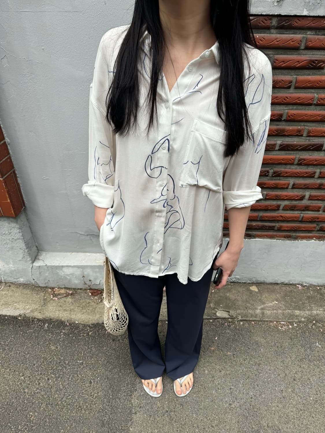 Paloma wool 드로잉 셔츠 상품이미지4