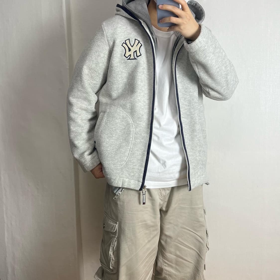 MLB 뉴욕양키즈 플리스 자켓 상품이미지2