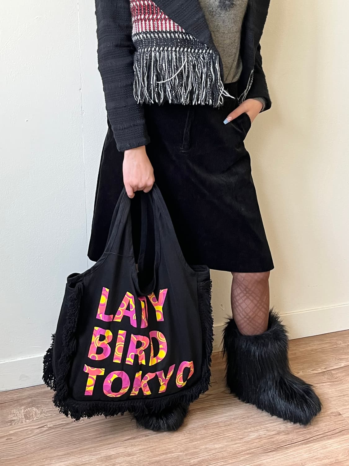 Lady Bird Tokyo 프릴 도트백 상품이미지9