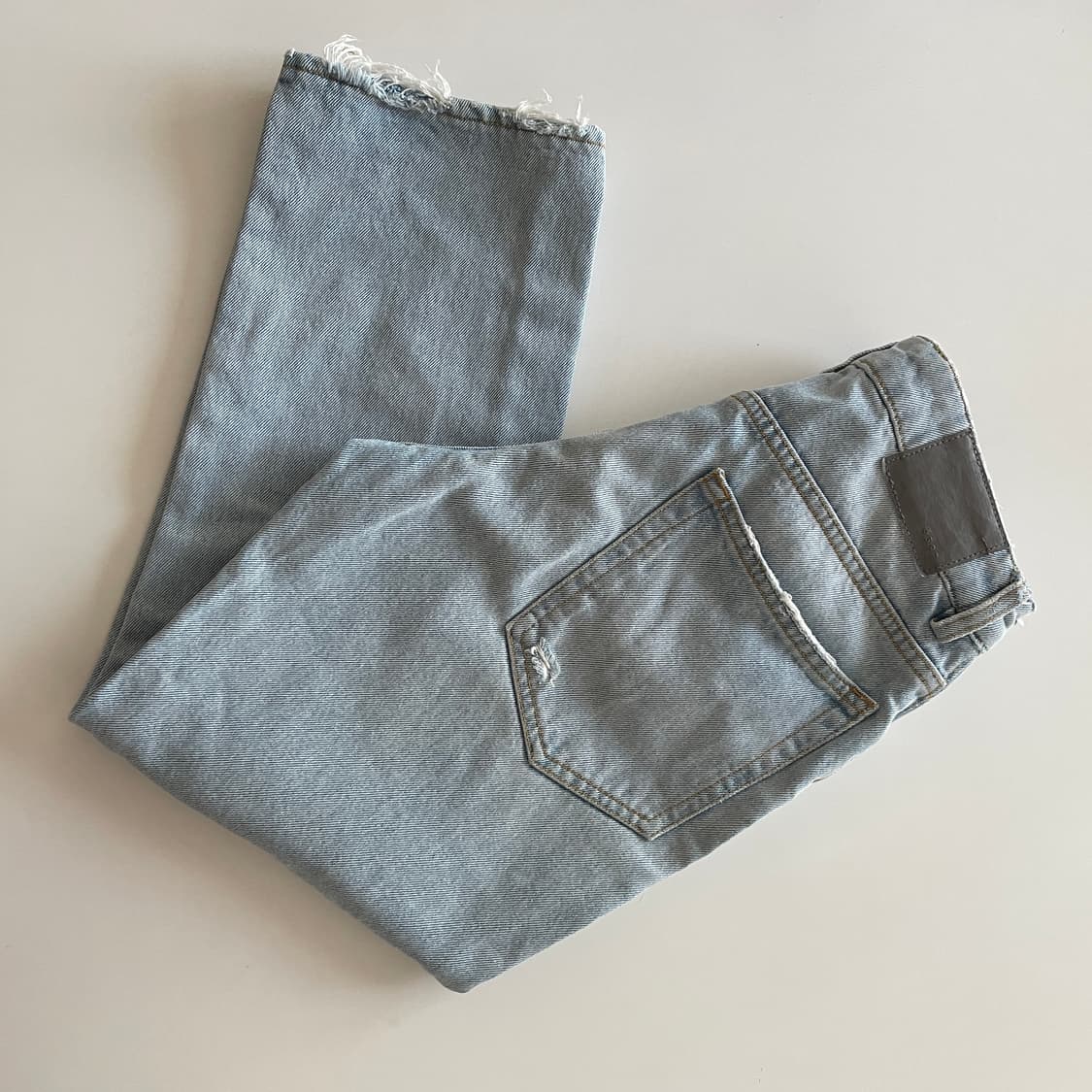 6397 Relaxed Fit Distressed Shorty Denim 상품이미지1