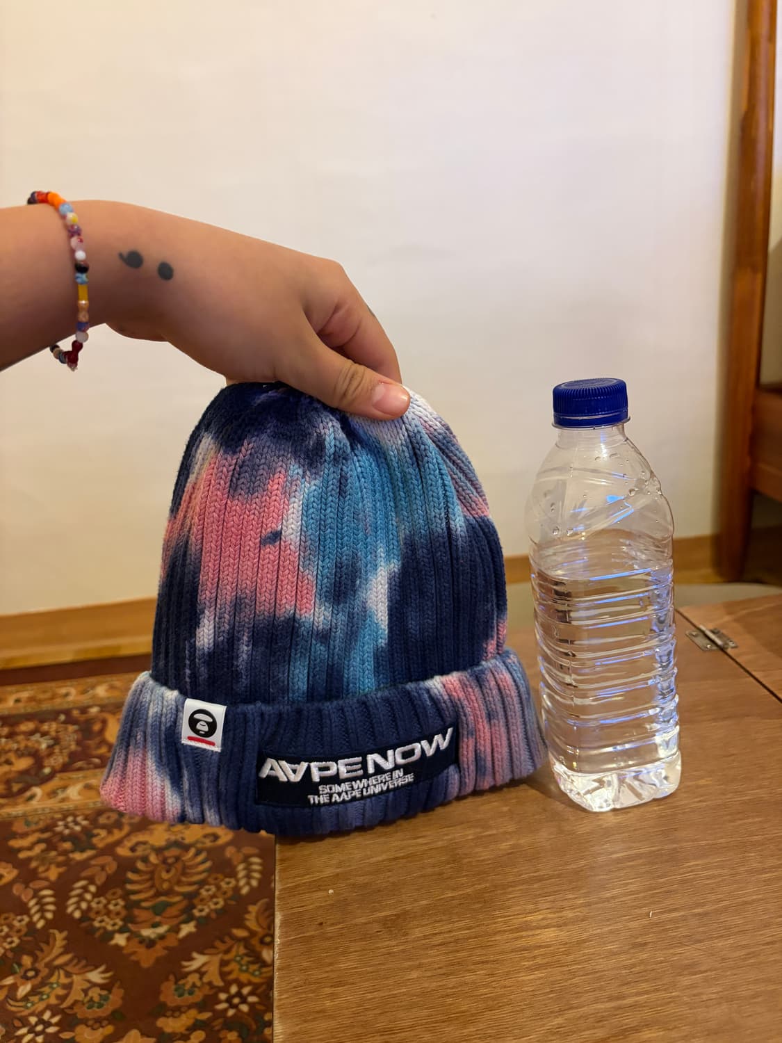 AAPE 타이다이 니트 비니 (FREE SIZE) 상품이미지2