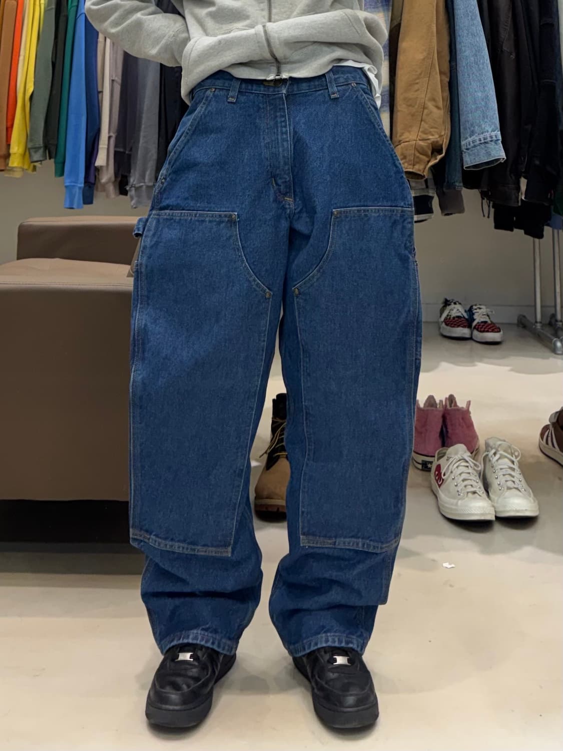 칼하트 더블니 카펜터 데님팬츠 상품이미지5