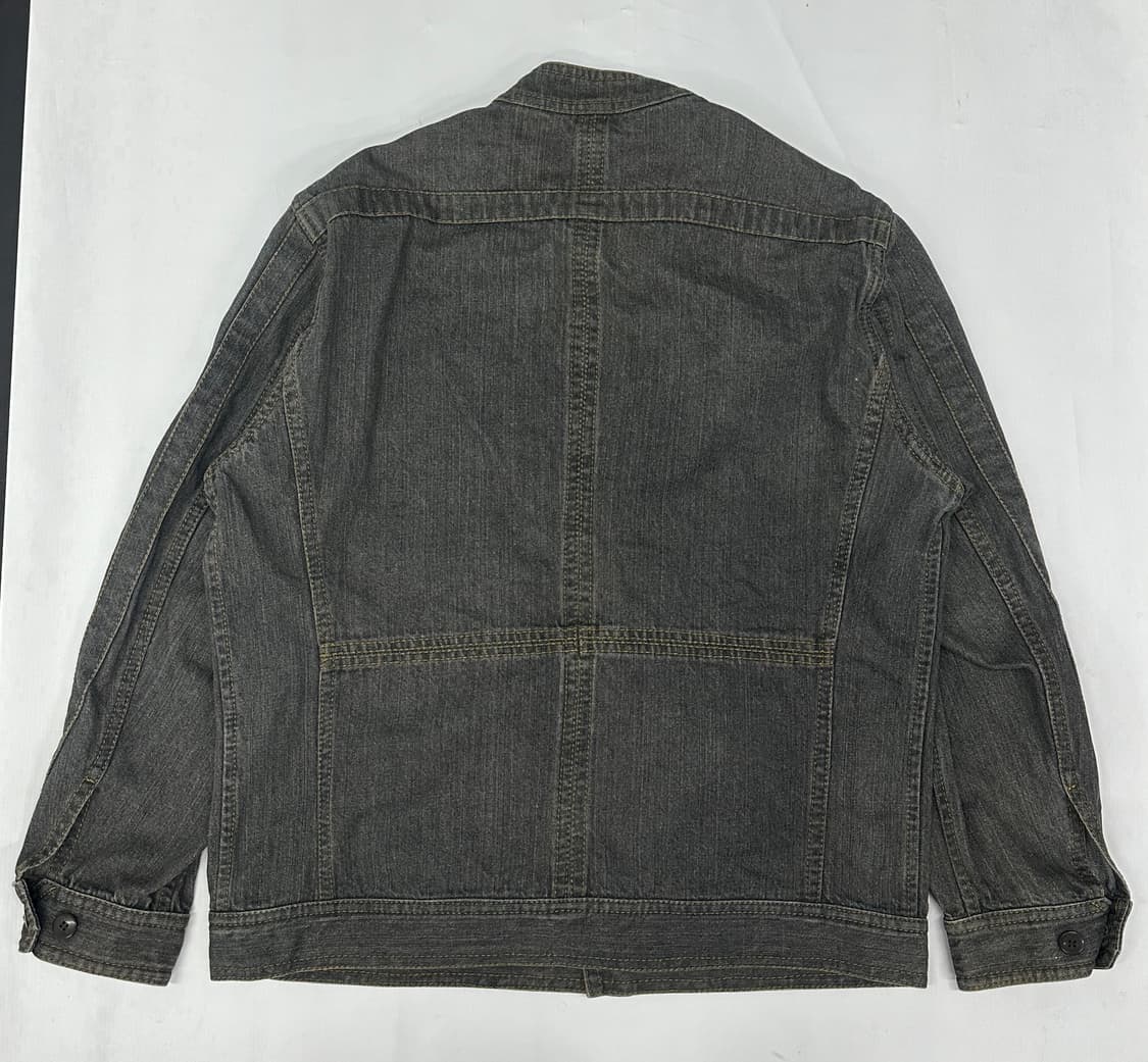 VINCE sports 흑청 스티치 데님 자켓 아우터 빈티지 시티보이 상품이미지3