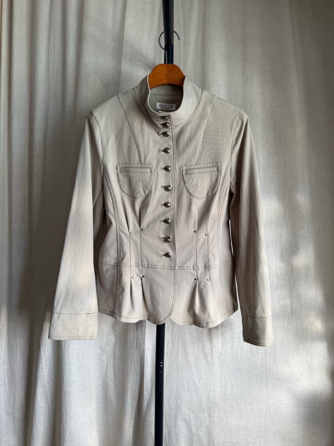 빈티지 버튼 자켓 상품이미지1