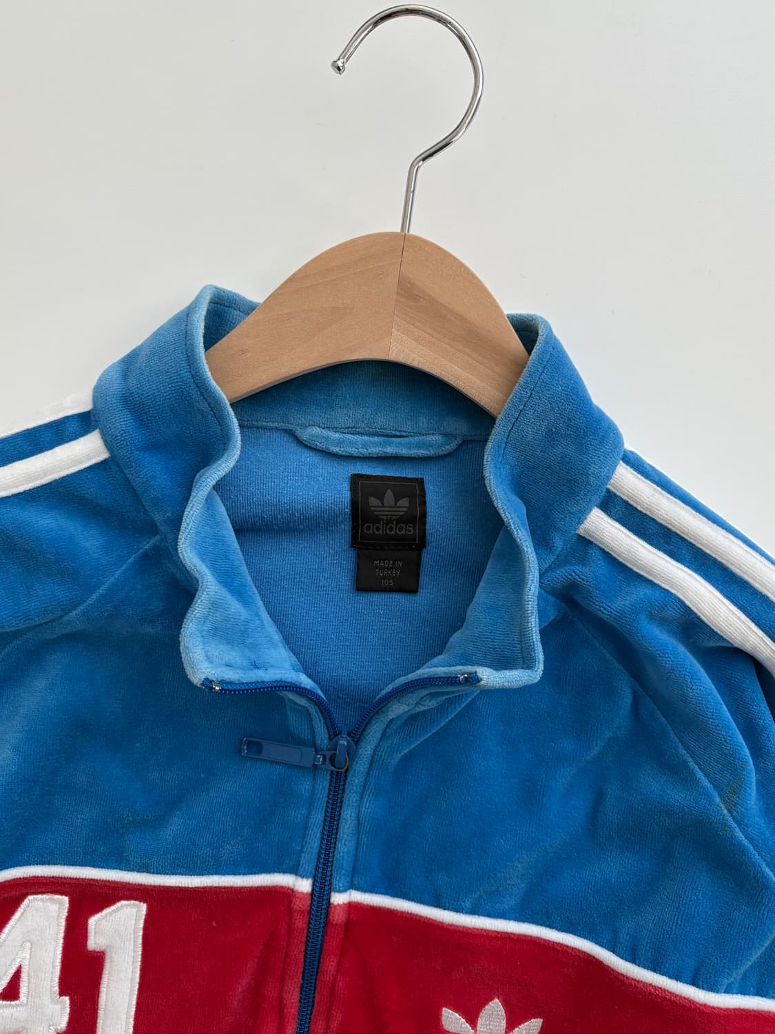 Adidas 90’s 아디다스 블루컬러 테리 트랙탑 상품이미지6