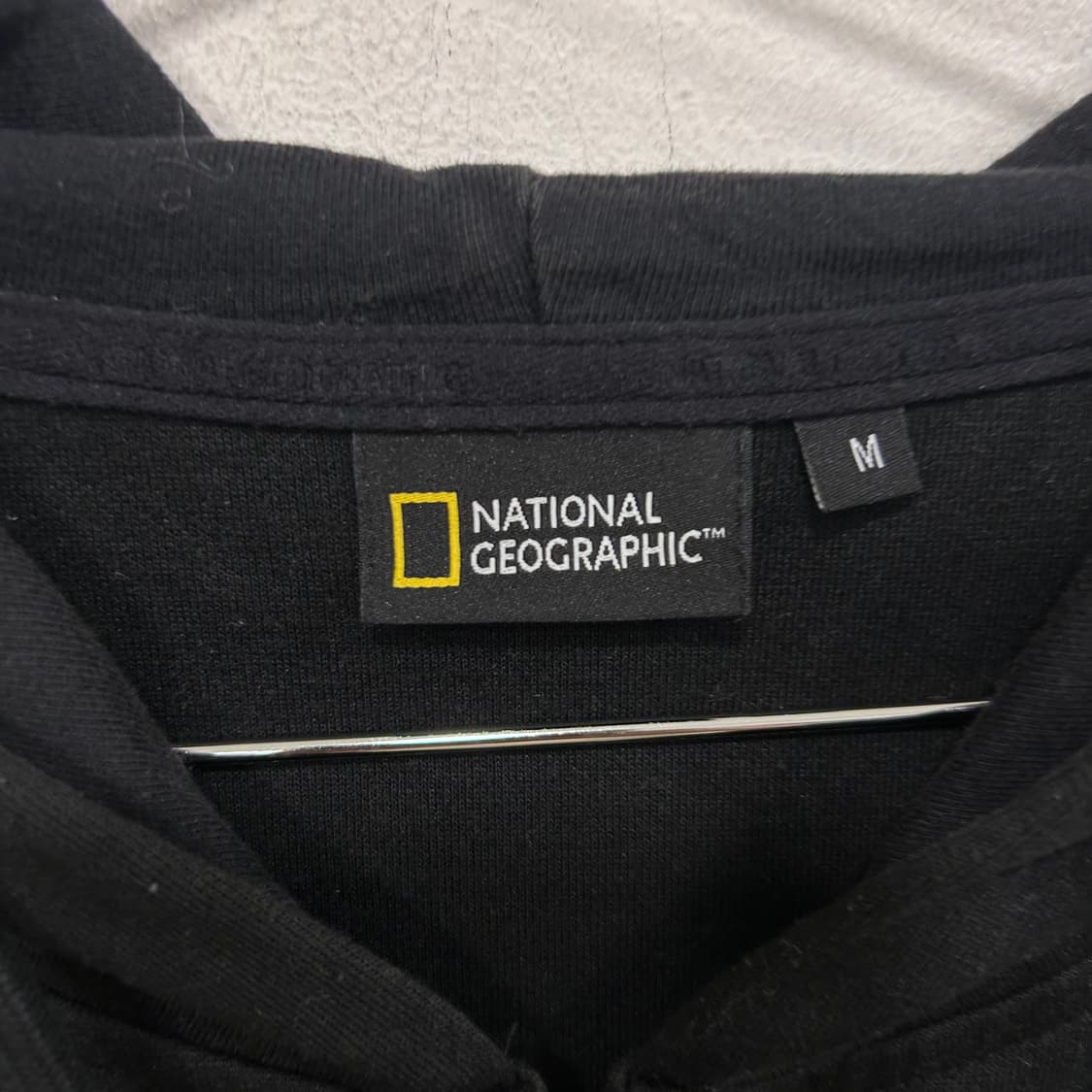 내셔널지오그래픽 슬리브와펜 무지 후드집업 상품이미지3