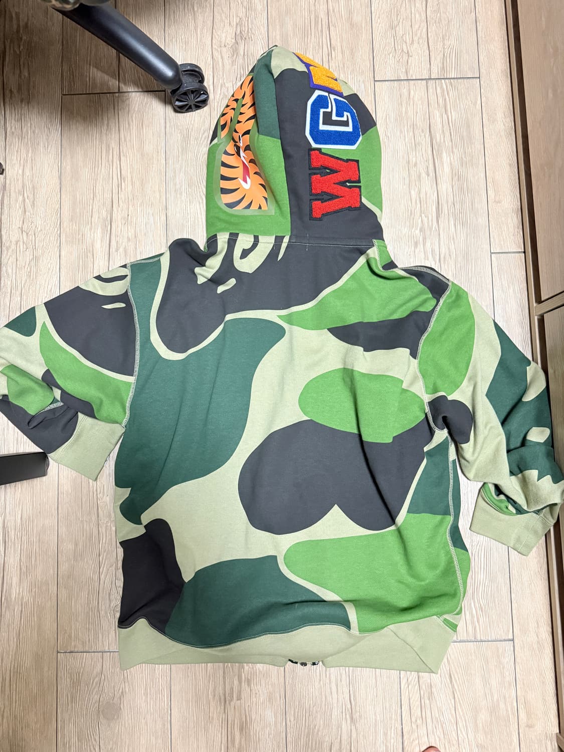 베이프 후드집업 2XL 상품이미지2