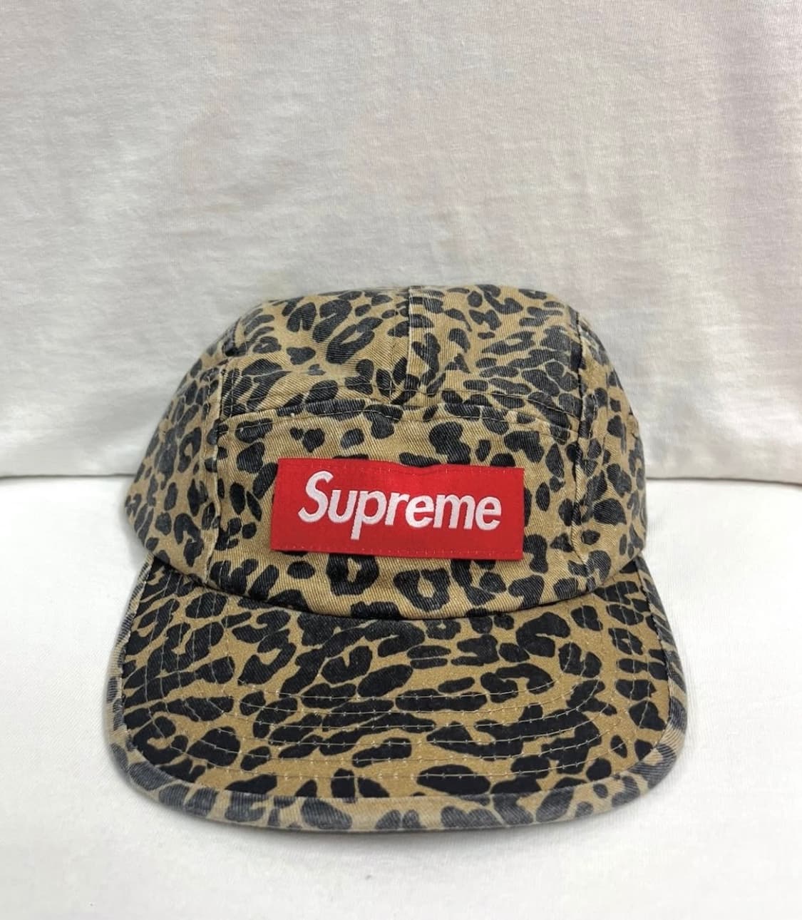 슈프림 캠프캡 모자 박스로고 23fw 레오파드 상품이미지1