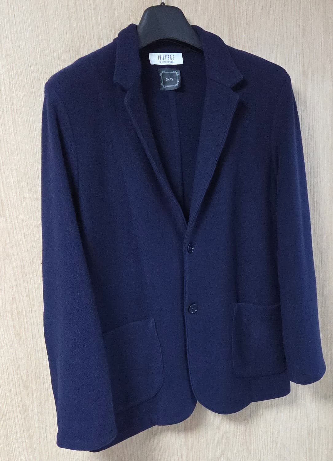 (착샷) 샌프란시스코마켓 니트 싱글 브레스티드 자켓 TBRM 상품이미지2