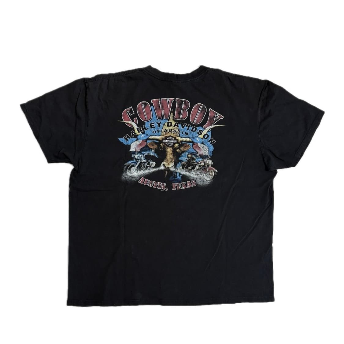 00s 할리 데이비슨 오스틴 텍사스 카우보이 반팔 상품이미지2