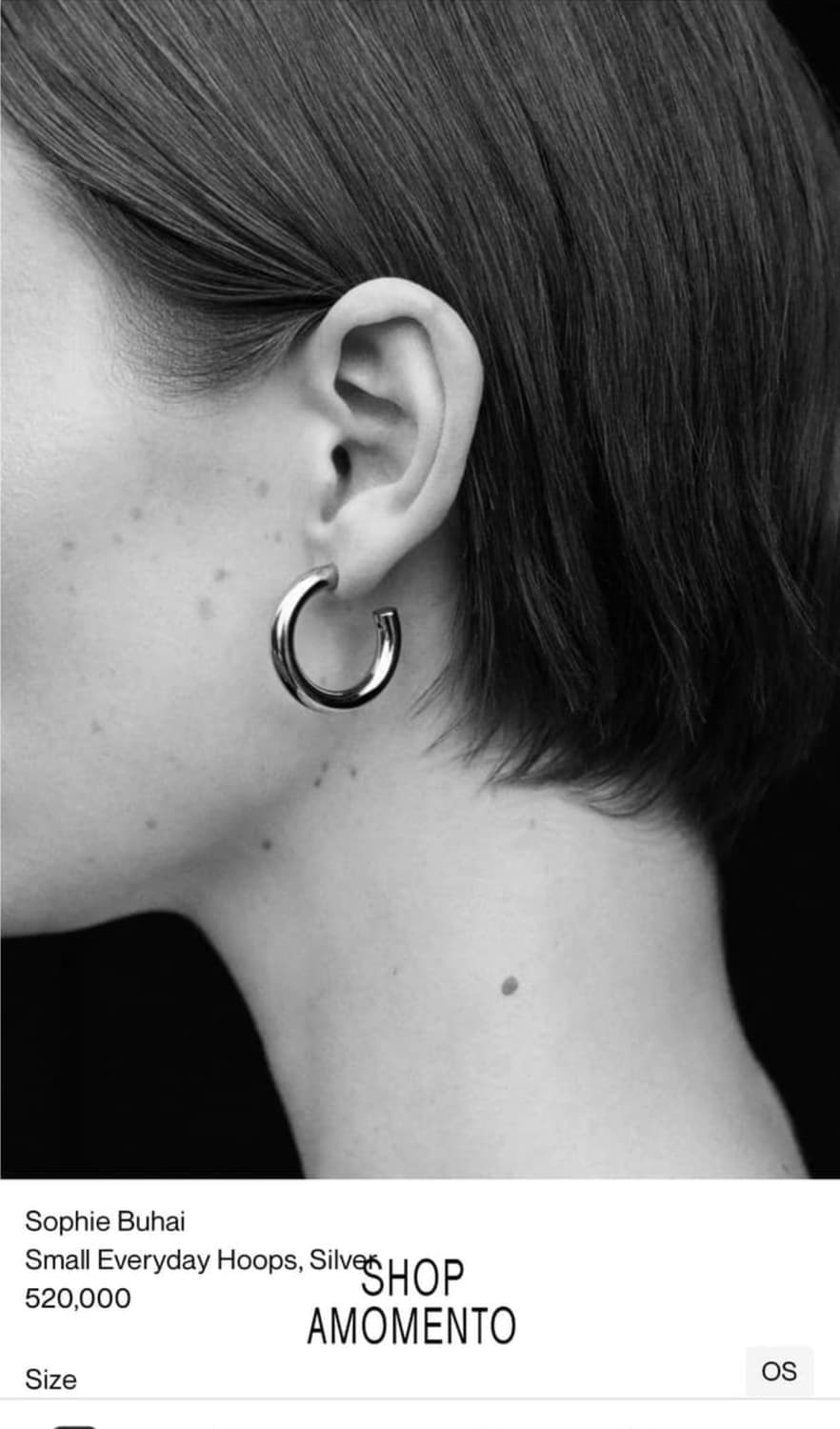 SOPHIE BUHAI 소피부하이 에브리데이 후프 이어링 상품이미지1