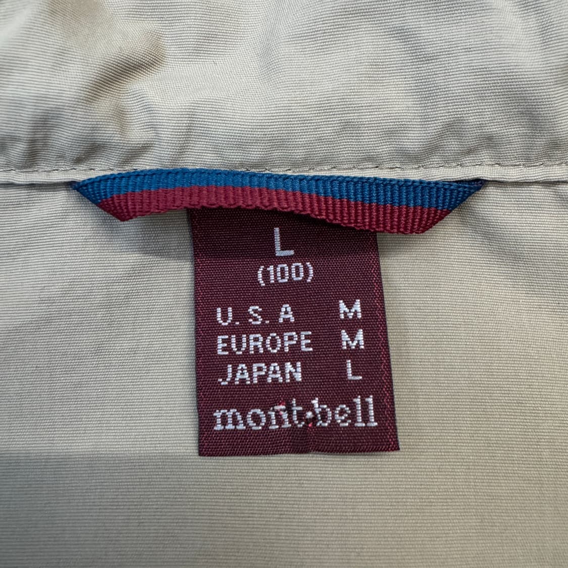 몽벨 고프코어 풀오버 나일론 바람막이 자켓 상품이미지7