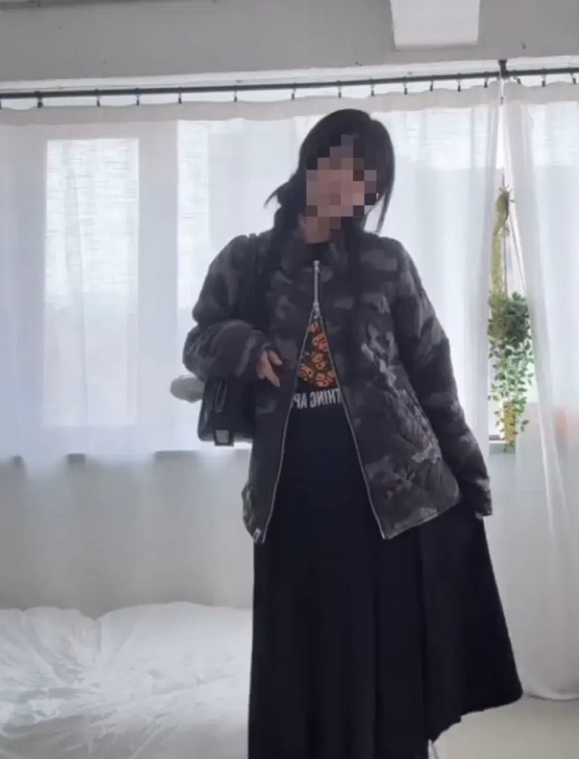 <국내 유일 매물> 정품 베이프 흑계 패딩 상품이미지1