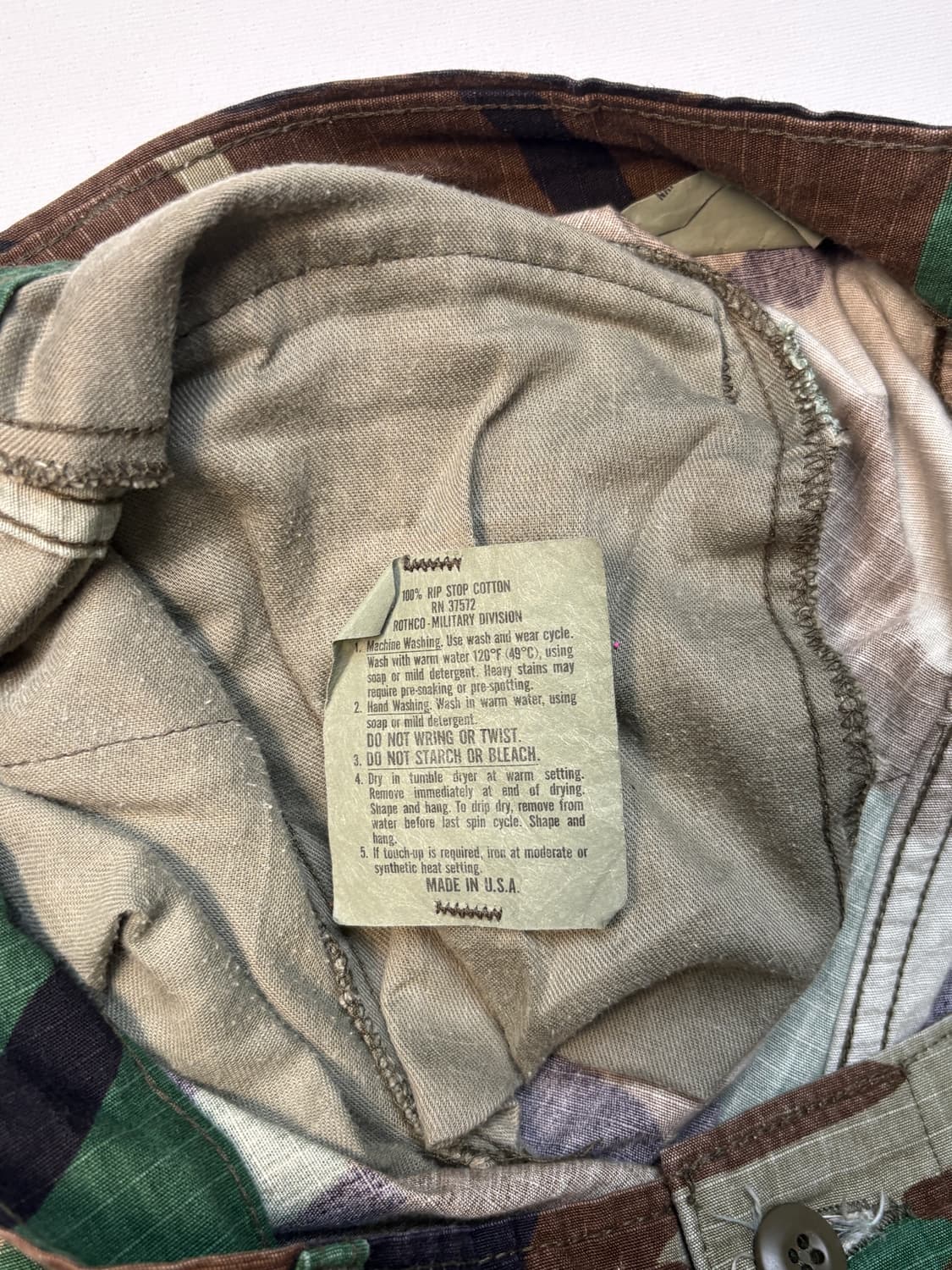 [36] 로스코 밀리터리 우드랜드 카고팬츠 상품이미지5