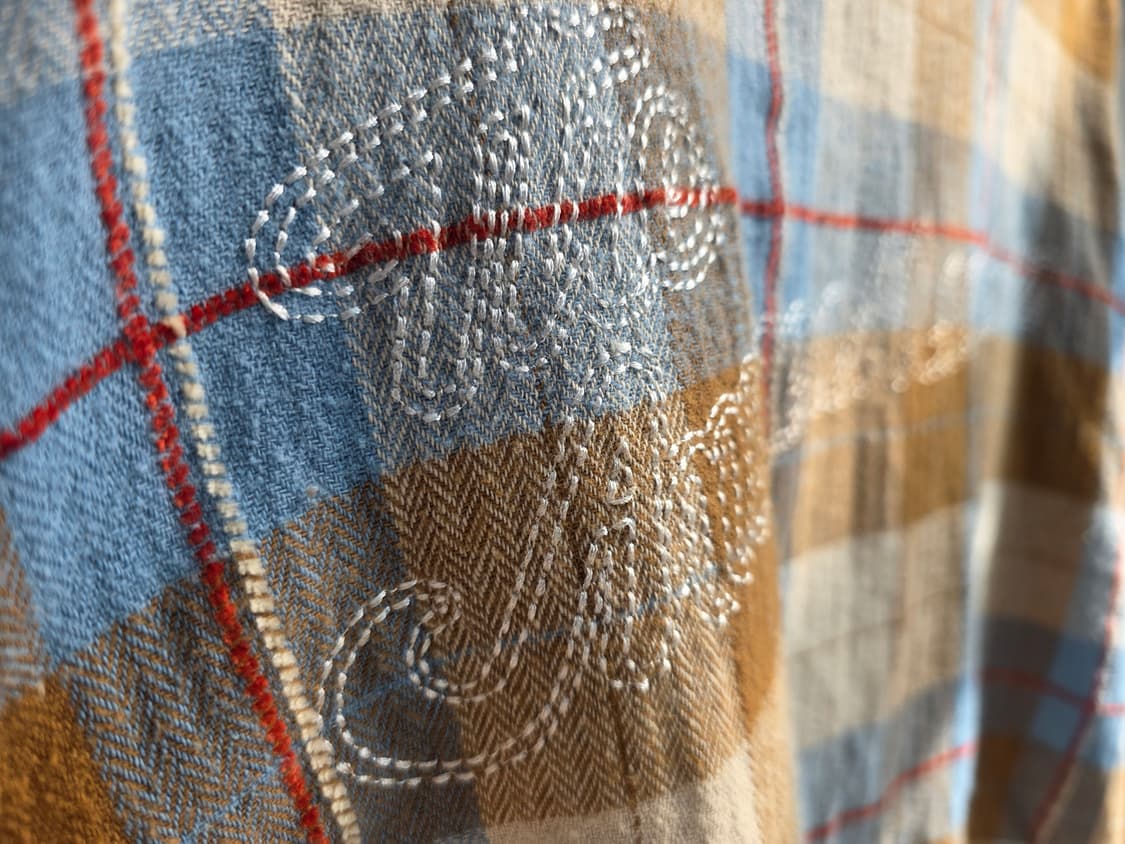 오버핏 체크셔츠  상품이미지9