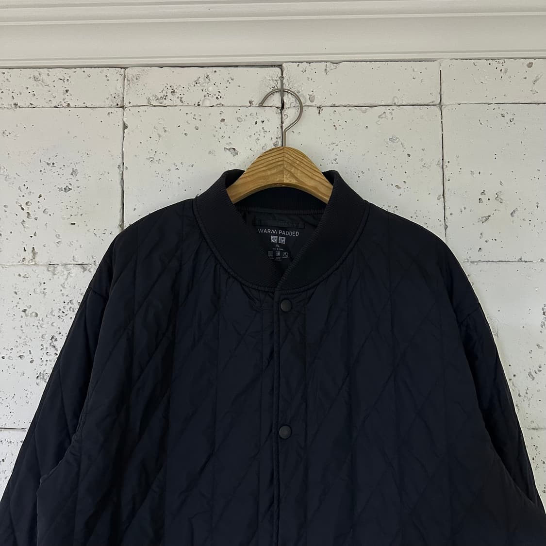 XL 유니클로 경량 패딩 블랙 상품이미지2