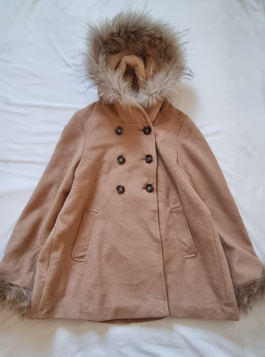 빈티지 모리걸 하구미 퍼 코트 상품이미지1