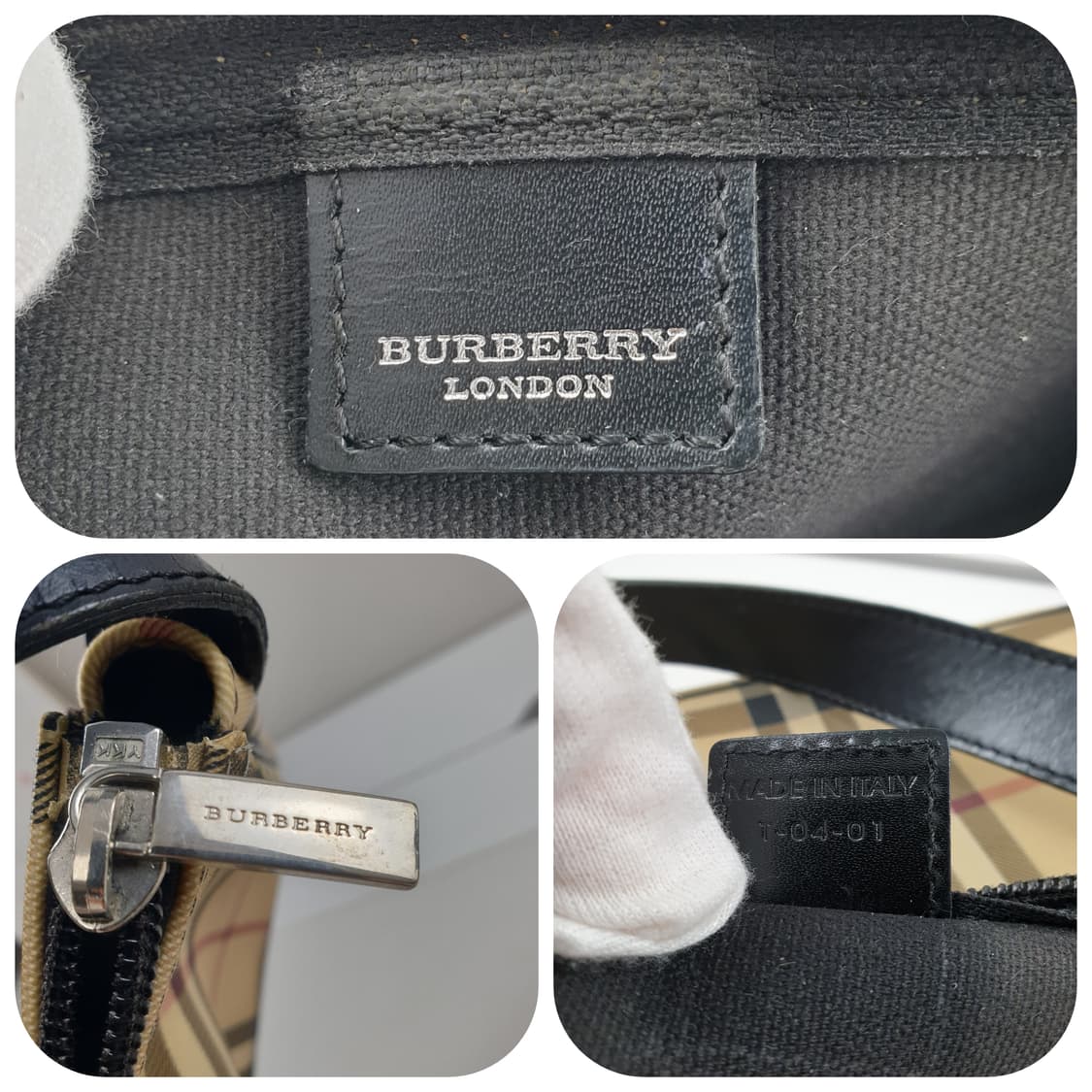 버버리 노바체크 바게트백 상품이미지10