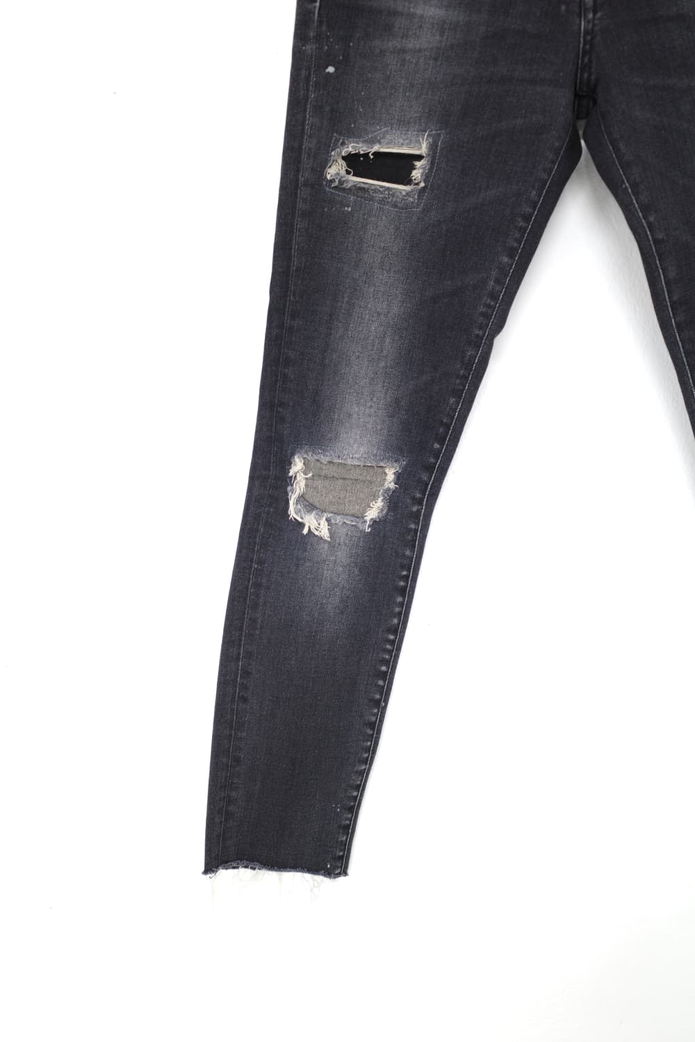 R13 Mid-Rise Skinny Distressed Jeans 상품이미지3