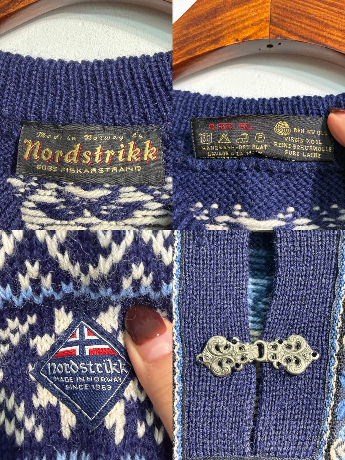 [XL] Nordstrikk 노드스트릭 노르딕 니트 울100% 상품이미지6