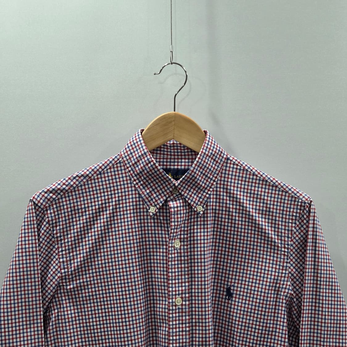 폴로랄프로렌 버튼다운 체크셔츠 S 상품이미지2