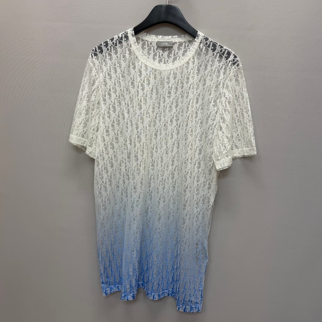 디올 오블리크 그라디언트 시스루 반팔티 ( 105~110 ) 상품이미지3