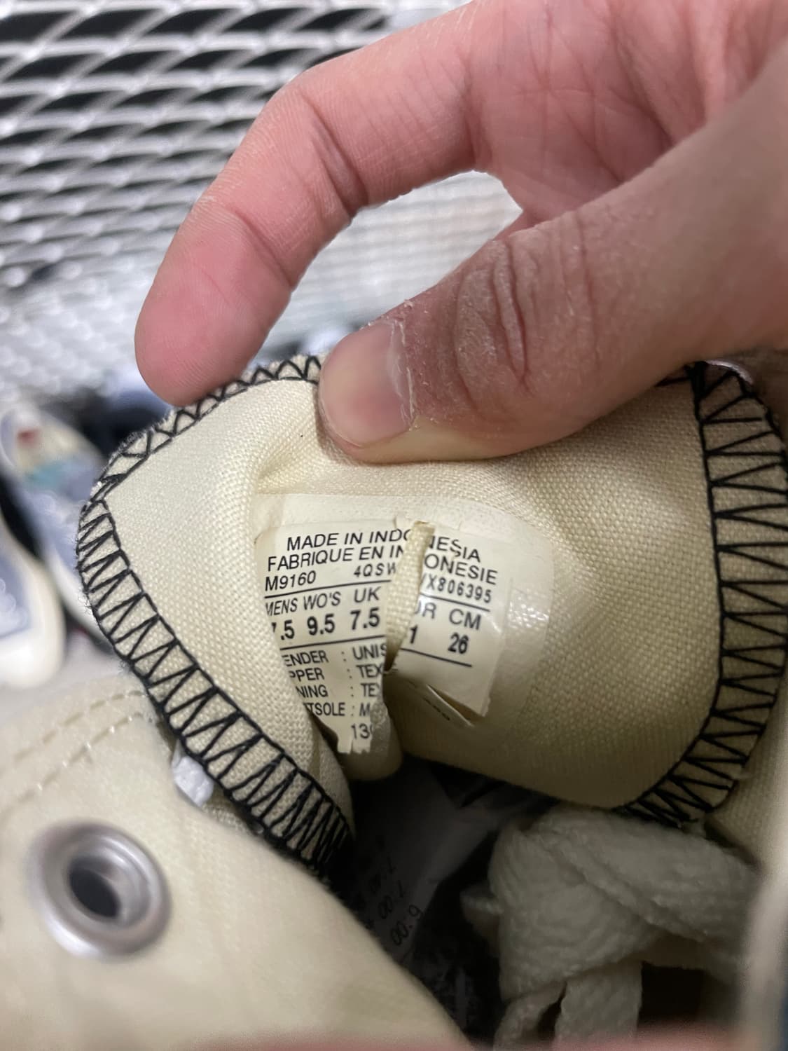 컨버스 척테일러 올스타 블랙 260 상품이미지8