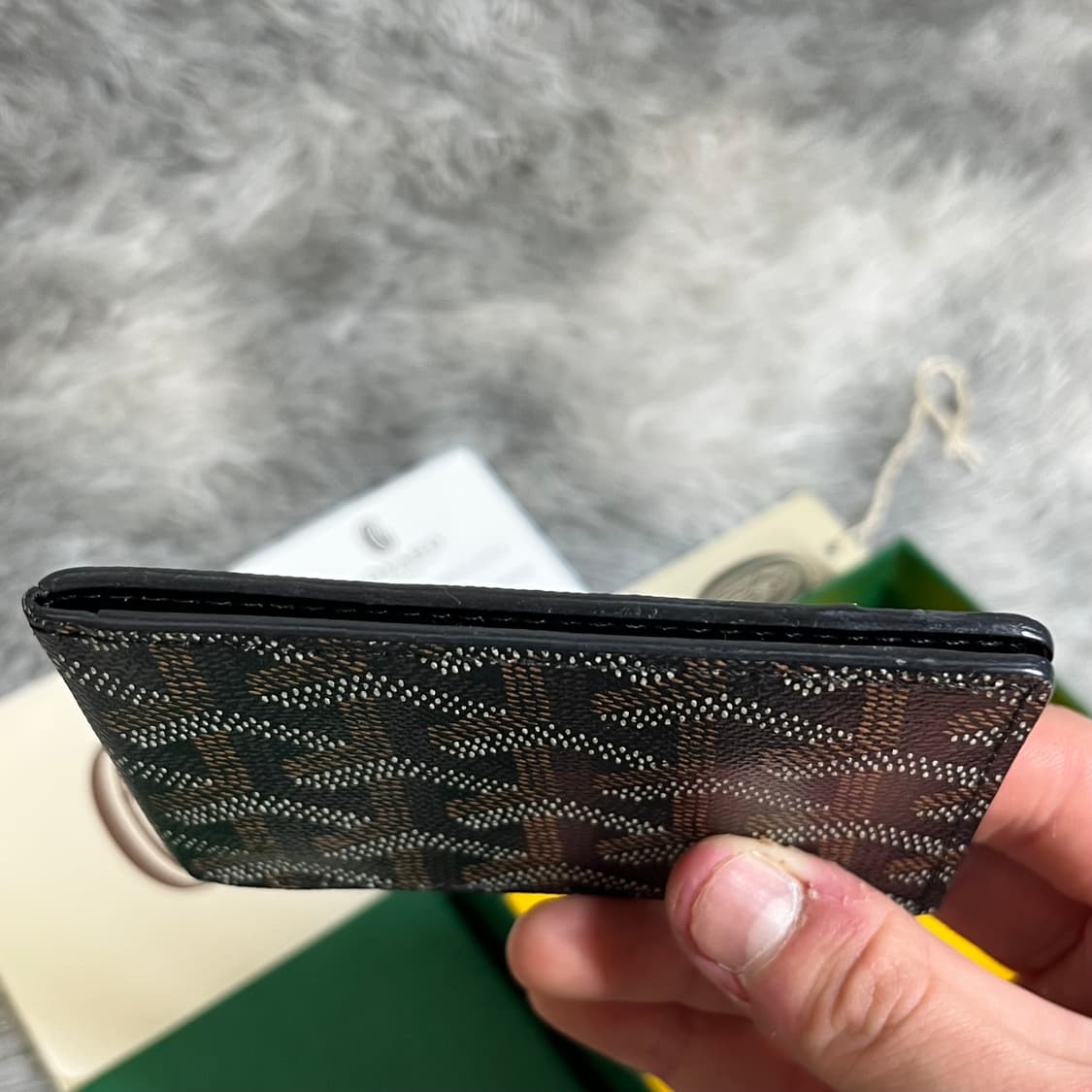 고야드 인서트 카드지갑 블랙  상품이미지6