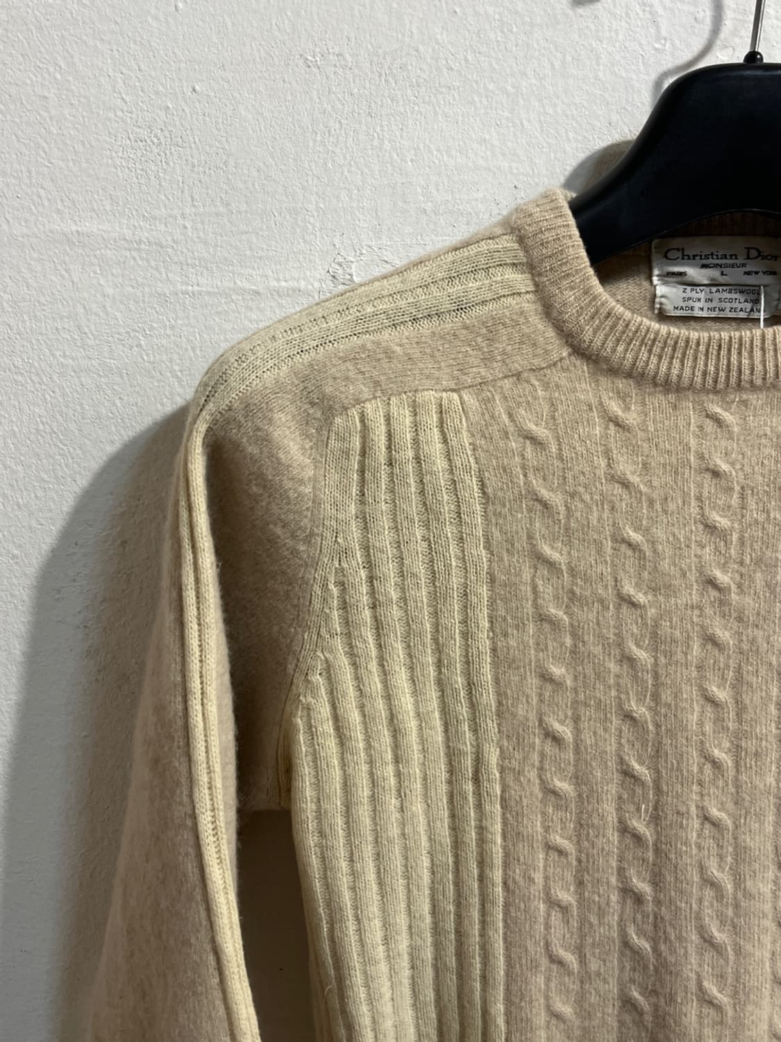 크리스챤 디올 베이지 니트 상품이미지4
