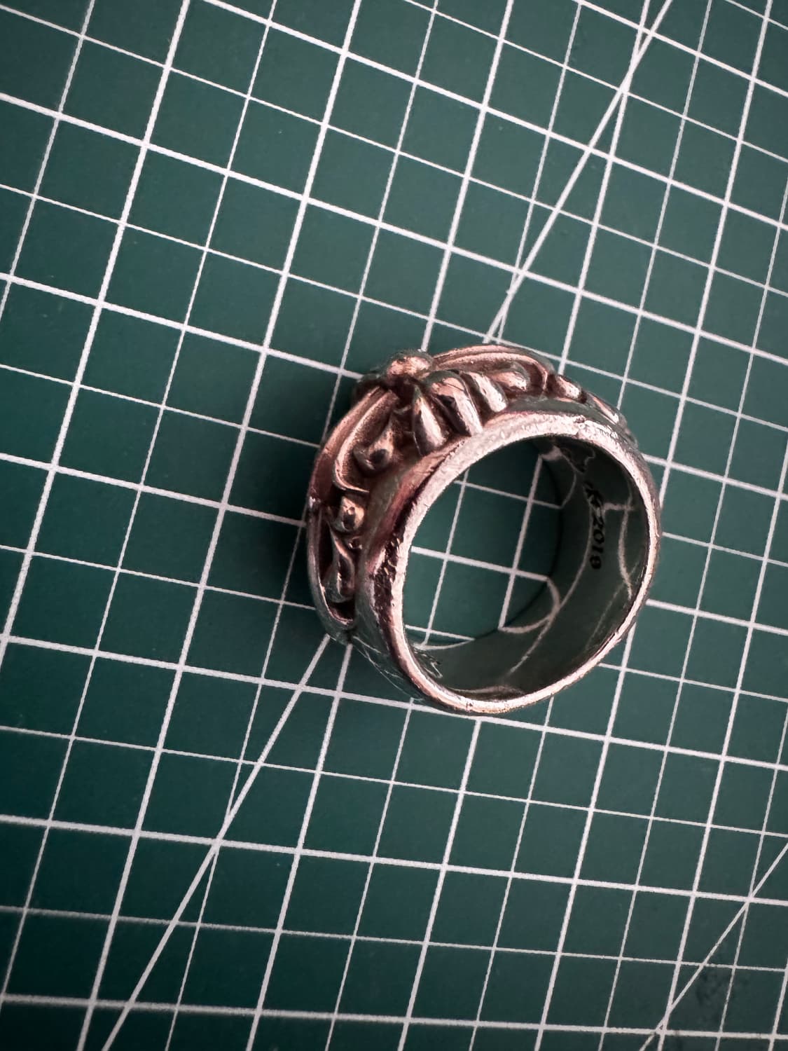 크롬하츠 더블 플로랄 크로스링 v2 상품이미지9