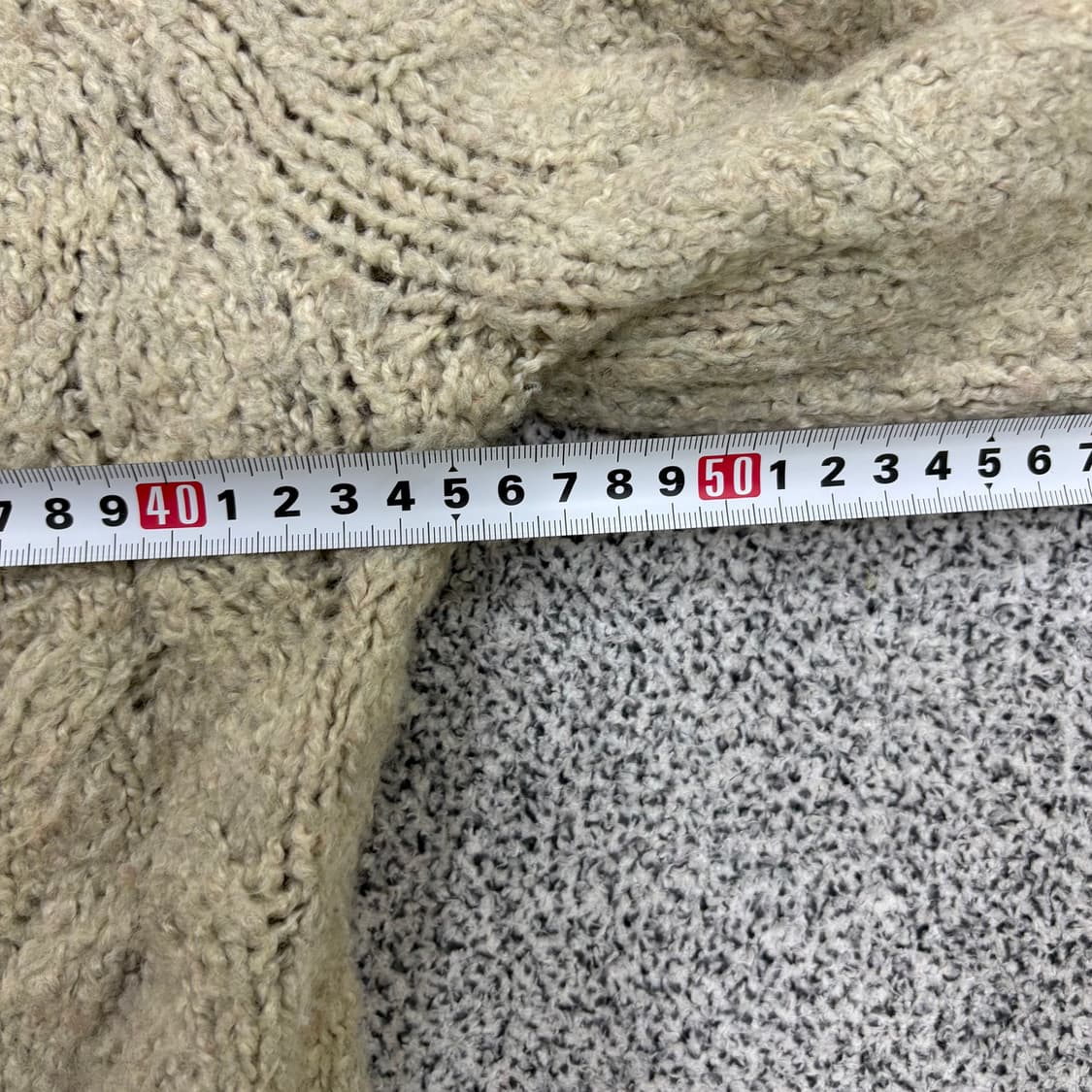 XS 아베크롬비앤피치 울 케이블 가디건 0317J 상품이미지6