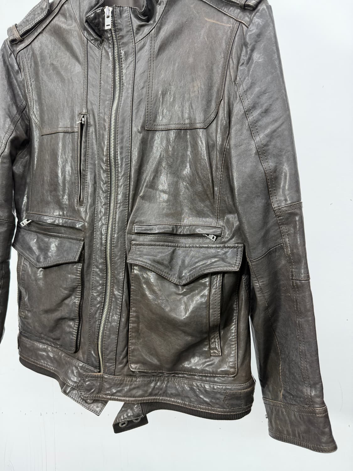 Ziozia lambskin tranform jacket 상품이미지8