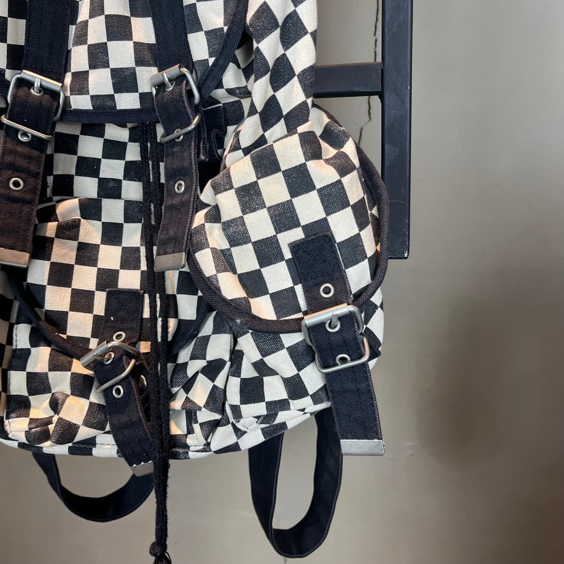 체커보드 쓰리 백팩  상품이미지2