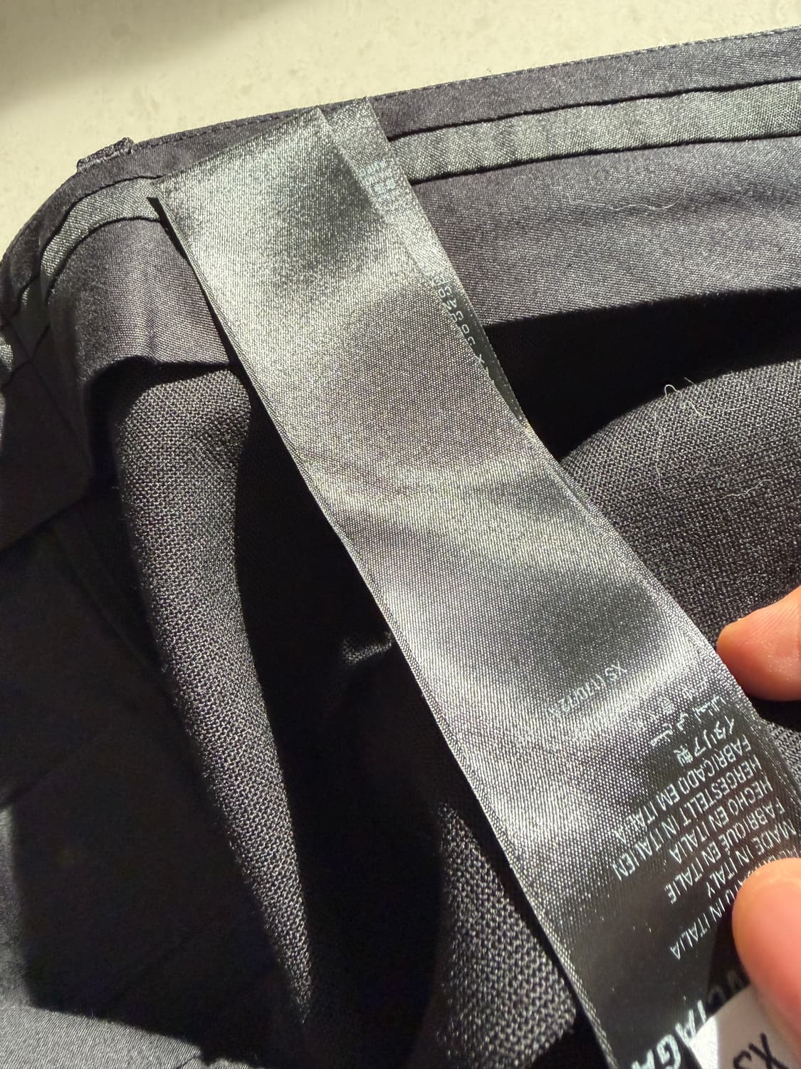 발렌시아가 100% 울 플레어 팬츠 상품이미지6